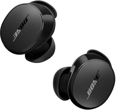 Bose QuietComfort Wireless Noise-Cancelling Earbuds, Lifestyle Bluetooth Earbuds with Active Noise Cancellation, Up to 8.5 Hours of Battery Life, Black (Renewed)