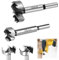 Raheem 40mm 20mm Forstner Drill Bit Sets for Wood Round Shank Drill Accessories Forstner Bits for Solid Wood MDF Plastic Particleboard Plywood