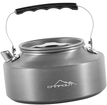 ARTSEWPLY Fellow Kettle Lightweight Travel Kettle Camping Teapot Outdoor Water Heater