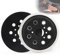 MOGRQAP 2 piatti abrasivi da 125 mm per Bosch GEX 125-1 AE PEX 220 A & AE, 8 fori piastra di supporto per levigatrice orbitale Bosch RSO34& RS035