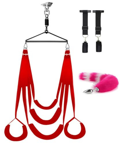 Cugzue Balançoire Simple à Utiliser et à Nettoyer,Swing3