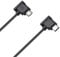 NSGWKZD Micro USB to USB C Cable, Connect DJI Drone, Spark, Mavic Mini to iPhone 15 16 or Other Type-C Smartphone Tablet - OTG Data Charger Cord 90 Degree 1ft