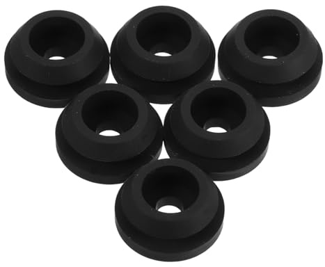 Yardwe 6pezzi Passacavi in Gomma Protettivi Per Piani Cottura Per Camper Cuscinetti Per Bruciatore Kit Di Piedini in Gomma Per Piani Cottura Accessori Da Cucina Per Roulotte