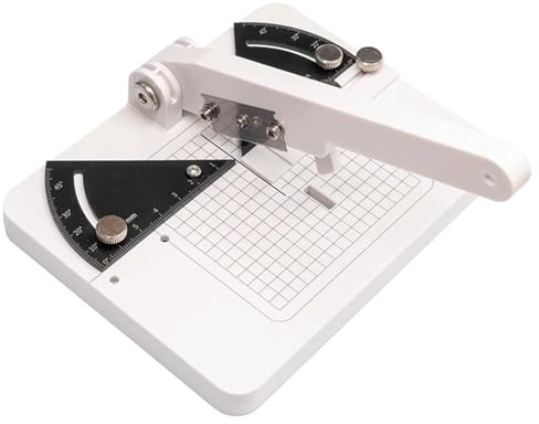 OSPSHPG Manual Model Angle Cutter, Ship Hull Wood Strip Cutting Machine | Angle Adjustable 0-45°, Blade Thickness 0.23MM, for Wood Model Building Tool