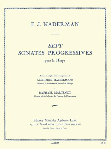 7 SONATES PROGRESSIVES HARPE