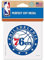 Wincraft Philadelphia 76ers offizielle NBA 4 „x4“ Schnitt Auto Aufkleber sterben