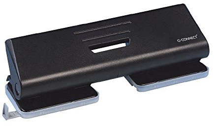 Doppellocher mit Anschlagschiene - 16 Blatt, schwarz Stanzleistung 16 Blatt Farbe schwarz