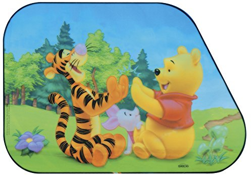 Générique Auto – 2 ausklappbare Vorhänge KFZ-Türen – Disney – Décor Winnie – f013027