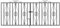 STIRLING Driveway Gates 2438mm (8ft) GAP x 914mm High Galvanised Wrought Iron Metal gate ST13ZP