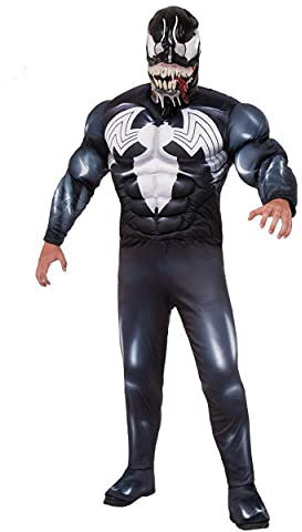 Rubie's Official Disney Marvel Venom, Villian Deluxe Costume, Adult Size Mens X-Large Halloween