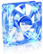 AABCOOLING Super Silent Fan 8 Blue LED - Silent and Efficient 80mm Fan with 4 Anti-vibration Pads, PC Fans Blue, Intake Fan, Blue LED, 12V DC Fan 13.9 dB(A), 16.4 CFM, 1600 RPM