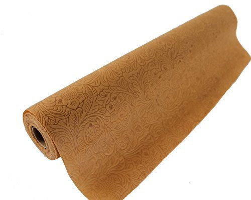 GMMH Tischläufer 50 cm Breit Hochzeit Taufe Konfirmation Kommunion Tischband 5 m (1,8€/m) (Gold)