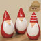 BOLTZE Nikolaus Santa Guido Deko Figur Terrakotta H 8,5 cm 3er Set