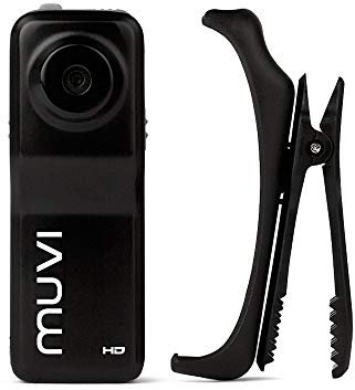 Veho Muvi HDZ Pro Micro Camcorder | HD | Handsfree | Body Worn | Action Camera | 1080p30 - Black (VCC-003-HDZPRO)