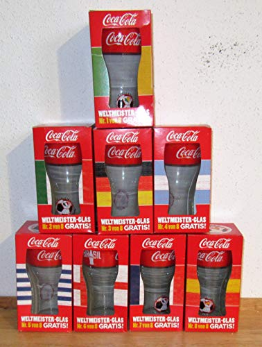 /Coca-Cola Gläser / 2014 / WM Edition/Komplett Set