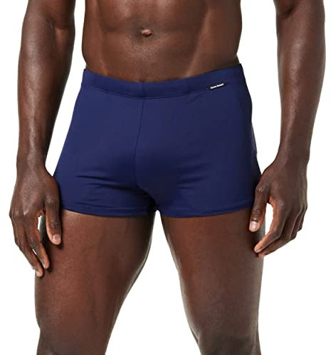 Bruno Banani Herren Short Wave Line 2.0 Badehose, Blau (Marine 010), Medium (Herstellergröße: M)