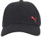 PUMA Unisex Evercat Alloy Stretch Fit Cap Baseballkappe, Schwarz/Rot, S/M