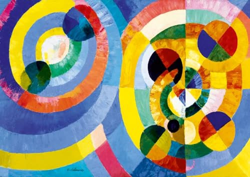 Bluebird Puzzle - Circular Forms, Robert Delaunay - 1000 Teile - (60081)