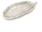 Carousel Home Gifts Stylish Silver Metal Feather Trinket Dish | Display Plate Vanity Tray | Ring Holder Jewellery Plate