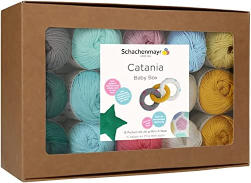 Schachemayr Catania Baby Box Schachenmayr 15x20 g, 9891210-BOX11, farbig sortiert