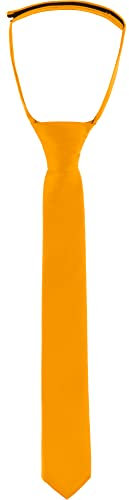 Ladeheid Kinder Jungen Krawatte KJ (31cm x 4cm, Amber)