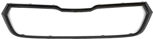 Skoda 565853761CF9R Abdeckleiste Kühlergrill Zierleiste Sportline, schwarz, für Facelift ab Modelljahr 2022