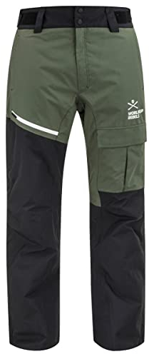 HEAD Herren Race Nova Pants Men Skihose, Schwarz/Thyme, L EU