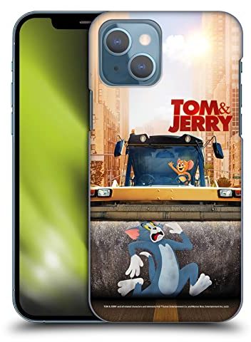 Head Case Designs Offizielle Tom and Jerry Movie (2021) Rollend Graphics Harte Rueckseiten Handyhülle Hülle Huelle kompatibel mit Apple iPhone 13