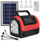 Generatore solare, centrale elettrica portatile con pannello solare incluso, mini generatore portatile a batteria LiFePO4 con prese DC/USB, generatori silenziosi torcia a LED per uso domestico