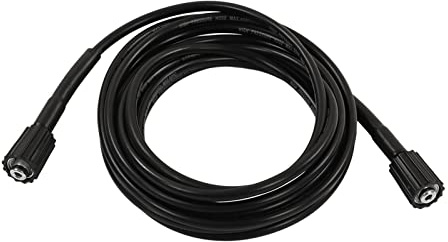 Hochdruckschlauch für Haus und Garten, Hochdruckreiniger Zubehör Ersatz 9 M Hochdruckschlauch Verlängerungsschlauch für Hochdruckreiniger (2 Ende M22 Einsatz 15MM)