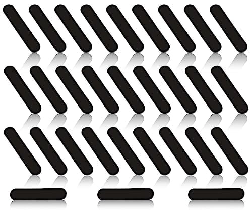 Luter 30St Bleiband für Tennisschläger, 3g Bleiband Selbstklebend Golf, Pickleball Paddel Bleiband Bleiband Selbstklebend zum Schutz des Paddelkantenschutzes, Erhöhen des Gegengewichts (Schwarz)