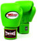 Twins Special BGVL 3 Boxhandschuhe, Echtes Leder, Limettengrün, 12 oz