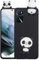 SEHEYA Panda Hülle für Oppo A16 / Oppo A54s / Oppo A16s Silikon Schwarz 3D Tiere Motiv Aesthetic TPU Bumper Handyhülle Stoßfest Cover