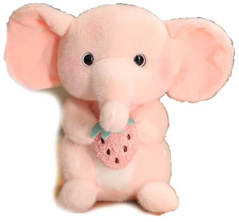 PEAJPBS Elefante Rosa Peluche, 25cm Horror Elefante Rosa Game Figure Doll per gli Appassionati di Giochi Cartoon Elefante Rosa Anime Peluche per la Decorazione Della Camera da letto di casa, Compleann
