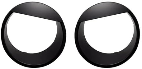 griglia fendinebbia per auto Copertura Griglia Dell'inserto Griglia Anteriore Compatibile Con Jeep Wrangler JK 07-18 Inserti Rete Della Anteriore Per Auto Telaio Copertura Faro(Headlight cover)