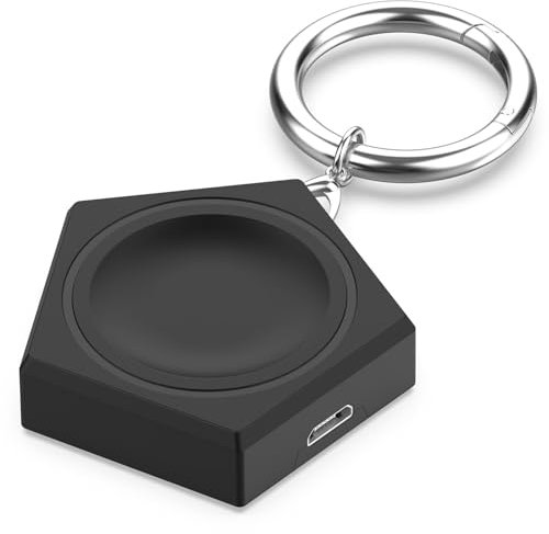 Disscool Replacement Charging Dock Compatible with Huawei Watch GT5/Watch GT4/Watch 4 Pro/Watch Ultimate/Watch GT3 SE, Type C Micro Watch Charger Stand Adapter(Black)