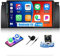 [Upgrade] SIXWIN 2GB+64GB Android 13 Radio Coche para BMW E39 X5 E38 M5 con CarPlay&Android Auto&Mirrorlink,9 Pulgadas Pantalla Táctil con Bluetooth/WiFi/GPS/FM/RDS/USB
