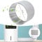 JIAWWAN Adaptador Ventana Tubo Aire Acondicionado Portátil 150 mm, Adaptador Manguera de Escape Aire ABS Conector Manguera Aire Acondicionado, Conector de Tubo de Ventilación de Aire Acondicionado