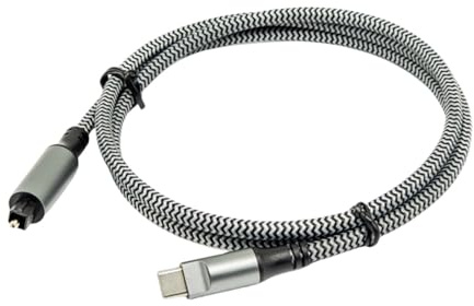 YUGSHNKFC Optischer USB C Zu SPDIF Für Heimkino Und Gaming. Digitaler Sound Adapter. USB C SPDIF