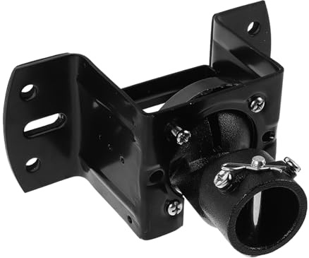 VICASKY Ceiling Fan Mounting Bracket Kit for Sloped Ceilings, Iron Brace with Base Adapter, Metal Fan Light Fixture Support for Living Room Bedroom Kitchen Office