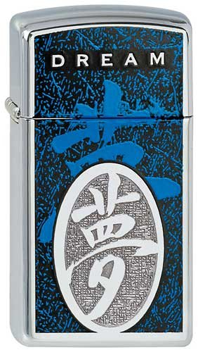 Lady-Lighter Original Zippo Feuerzeug Chinese Symbol Dream SLIM