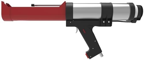 fischer Pneumatik-Auspresspistole FIS AP, Auspresspistole mit Drucklufttechnik, für 2-Kammer-Kartuschen bis 390 ml Inhalt, ergonomisches Design für optimale Handhabung