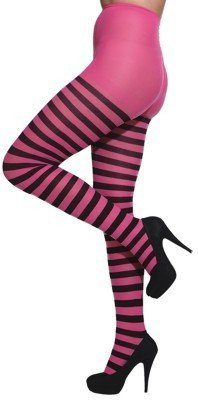 Orlob Fasching Ringelstrumpfhose - Einheitsgröße