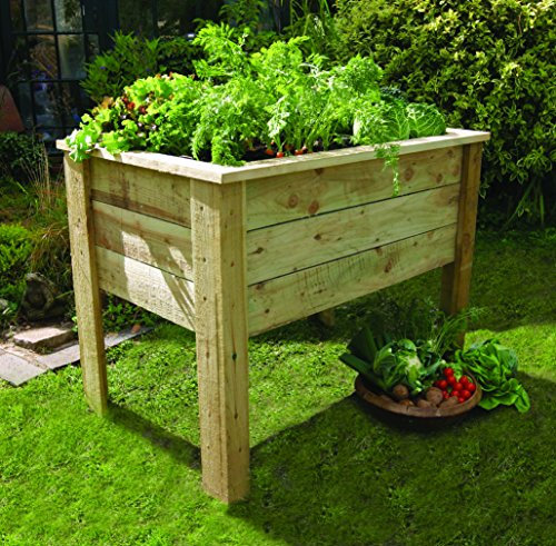Zest4Leisure 1m Deep Root Planter - FSC Wood
