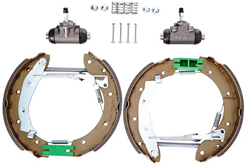 FERODO FMK400 Bremsenset Trommelbremse Bremsbacken Satz mit Radbremszylinder Hinten Kompatibel mit RENAULT KANGOO KC0/1 KANGOO Express FW0/1 KANGOO/GRAND KANGOO KW0/1 KANGOO Express FC0/1, NISSAN | Kompatibel mit: NISSAN KUBISTAR Kasten, RENAULT KANGOO, KANGOO / GRAND KANGOO II, KANGOO Express, KANGOO Express