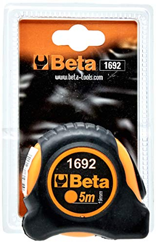 Beta 1692/5 - Flessometri cassa bimateriale in ABS antiurto nastro in acciaio classe di precisione ii