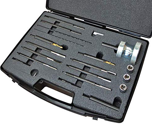 SW-Stahl 03701L Glühkerzen Ausbohrwerkzeugsatz, universal
