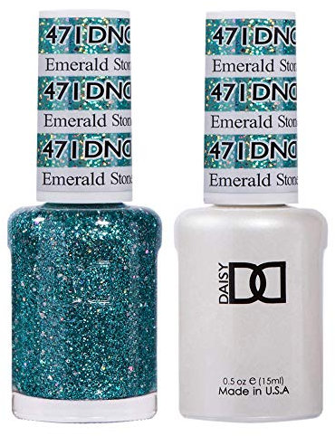 DND Duo Gel & Nail Polish Set - Emerald Stone 471-2x15ml