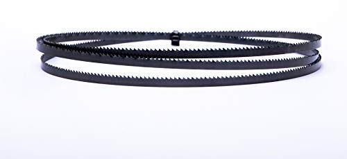 Encut, lama per sega a nastro ad alte prestazioni, 1400 x 6 x 0,65 mm, sega a nastro in acciaio da 14 denti per pollice, per Einhell, Atika, ecc., adatte per legno, compensato, acciaio, plastica, ecc.