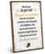 ARTFAVES® Wandbild Holzschild mit Spruch - Hummel fliegt einfach - Türschild Retro Vintage Deko Bild Geschenk - Glücklichsein, Motivation, witzige Sprüche